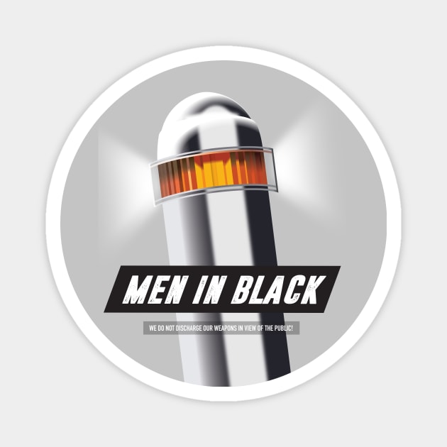 Men In Black - Alternative Movie Poster Magnet by MoviePosterBoy